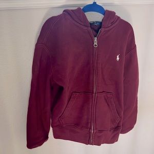 Gently worn Polo by Ralph Lauren jacket sweatshirt